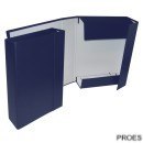 Teczka z gumka BOX 243x325x70 gran 1824-331025 WARTA