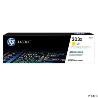 Toner HP 203X (CF542X) żółty 2500str