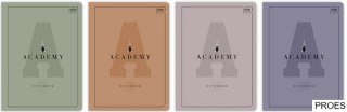 Zeszyt A4 60k. kratka M 90g ACADEMY INTERDRUK