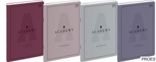 Zeszyt A5 60k. linia M 90g ACADEMY INTERDRUK