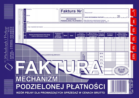 128-3P Faktura A5 MPP brutto-pełna 128-3P Faktura A5 MPP brutto-pełna