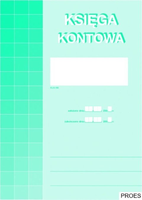 430-1 Księga kontowa A4 MICHALCZYK I PROKOP (X) 430-1 Księga kontowa A4 MICHALCZYK I PROKOP (X)