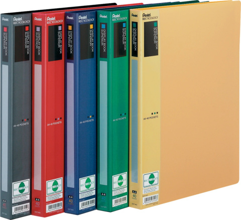 Album ofertowy SUPERIOR, 40 kieszeni zielony DCF142-D PENTEL Album ofertowy SUPERIOR, 40 kieszeni zielony DCF142-D PENTEL