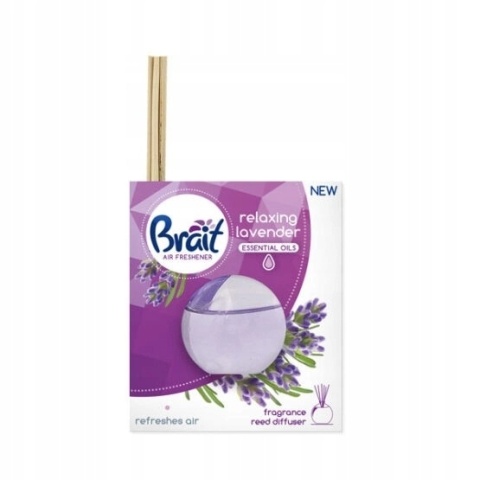 BRAIT 40ml pachnące patyczki RELAXING LAVENDER 13619 BRAIT 40ml pachnące patyczki RELAXING LAVENDER 13619