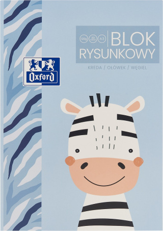 Blok rysunkowy Oxford kids kle A3 20k 120g, 400170350 HAMELIN