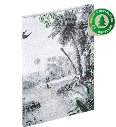 Brulion GRAND A4 96 kartek papier z recyklingu linia 150-1458 Brulion GRAND A4 96 kartek papier z recyklingu linia 150-1458
