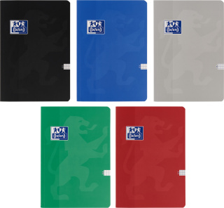 Brulion Oxford Esse szyty A5 96 kartek 90 g kratka 5x5 mm 400174961