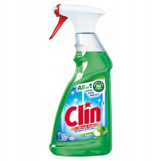 CLIN Płyn do szyb 500ml z rozpylaczem JABŁKO 66262