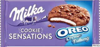 Ciastka MILKA SENSATIONS OREO CREME 156G