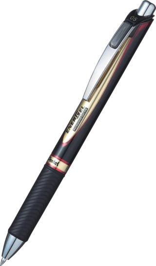Cienkopis kulkowy 0,5mm ENERGEL DocumentPen czerwony BLP75-B PENTEL
