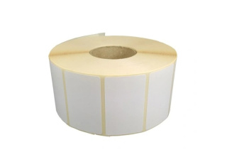 Etykiety termiczne na roli 50x40 1000szt białe gliza 40mm