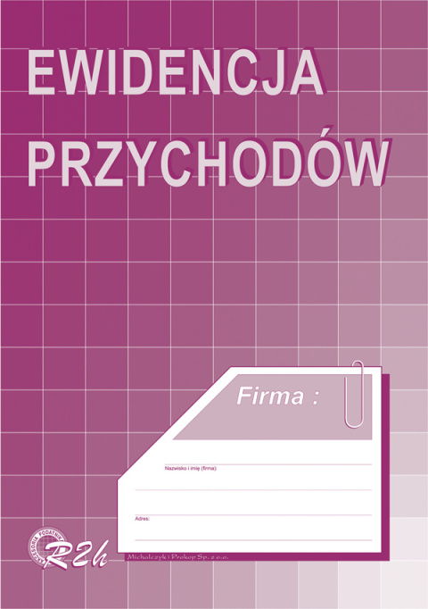Ewidencja przychodów A4 R2h MICHALCZYK I PROKOP (od 1 styczeń 2022)