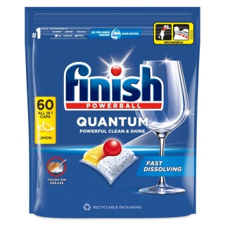 FINISH Tabletki do zmywarki QUANTUM LEMON 60 szt. 04898