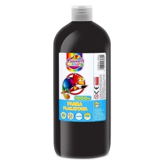 Farba plaktowa 1000 ml czarna OTOCKI