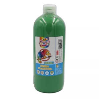 Farba plaktowa 1000 ml zielona trawiasta OTOCKI