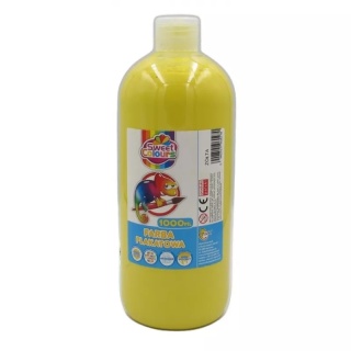 Farba plaktowa 1000 ml zółta OTOCKI