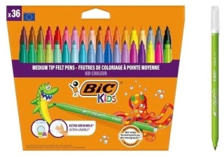 Flamastry BIC Kids Kid Couleur, 516820