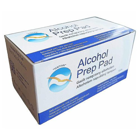 Gazik nasączony alkoholem Alcohol Pad, 100 szt.