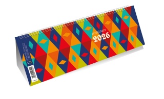 Kalendarz ze spiralką A4 - poziomy 2026 Michalczyk i Prokop T-100-2-19
