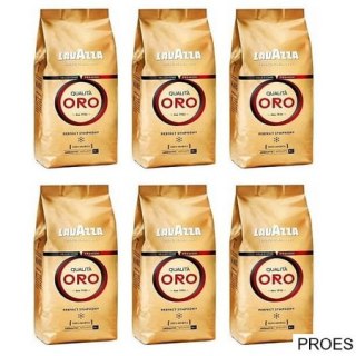 Kawa LAVAZZA QUALITA ORO 1kg ziarnista (6szt.)