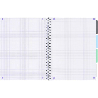 KOŁOZESZYT OXFORD GRADIENT PROJECTBOOK A4/80K PASTELOWY MIX 400182938