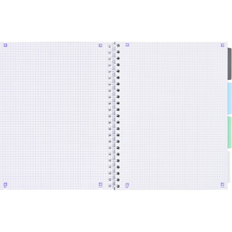 Kołozeszyt Oxford pjbk 2spi B5 80k k5x5 pastel, 400182995 HAMELIN Kołozeszyt Oxford pjbk 2spi B5 80k k5x5 pastel, 400182995 HAMELIN