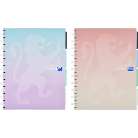 Kołozeszyt Oxford pjbk 2spi B5 80k k5x5 pastel, 400182995 HAMELIN Kołozeszyt Oxford pjbk 2spi B5 80k k5x5 pastel, 400182995 HAMELIN