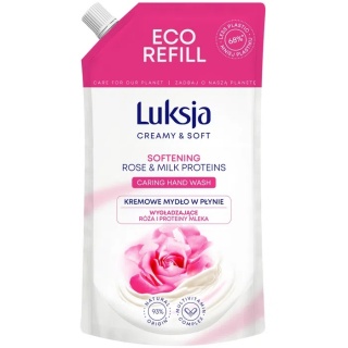 LUKSJA Mydło zapas 400ml ROSE 49145