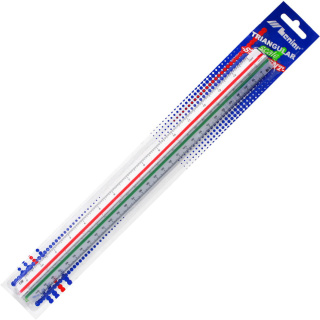Skalówka plastikowa nr 4 student LENIAR 20010