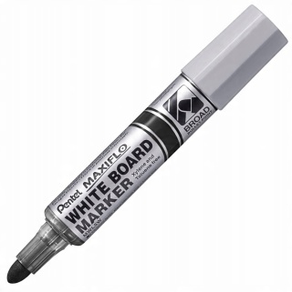 Marker do tablic suchościeralny gruby Maxiflo Pentel MWL5W czarny MWL5W-AX suchościeralny