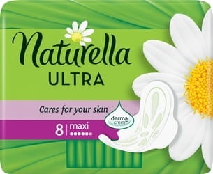 Naturella Ultra MAXI Podpaski ze skrzydełkami - 8 szt. 125099