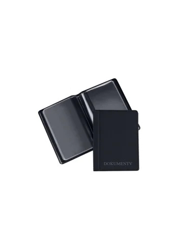 Okładka na dokumenty mini czarna OD-032 BIURFOL Okładka na dokumenty mini czarna OD-032 BIURFOL