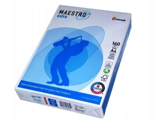 Papier A4 160g MAESTRO EXTRA 250ark 9457A16