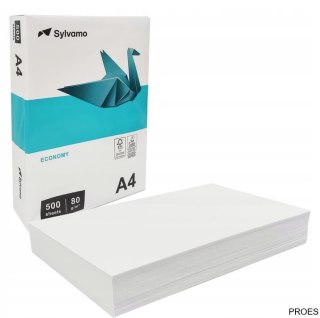 Papier do drukarki ksero A4/500 80g. SYLVAMO Economy