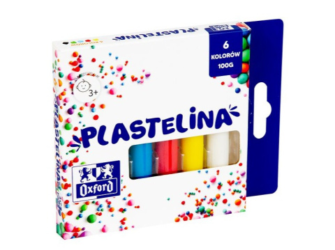 Plastelina Oxford 6 kolorów 400167089