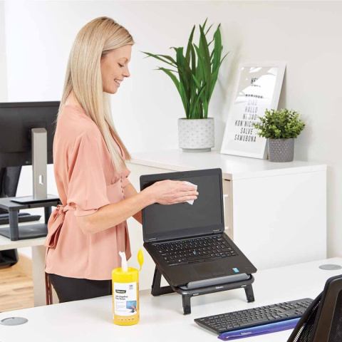 Ściereczki nasączone do ekranów - tuba 100 szt. 9970330 FELLOWES Ściereczki nasączone do ekranów - tuba 100 szt. 9970330 FELLOWES