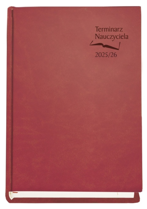 Terminarz NAUCZYCIELA 2026/2026 bordowy T-155V-B Michalczyk i Prokop