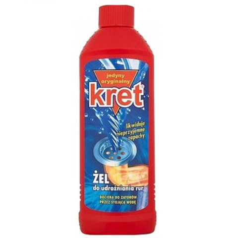Żel do udrażniania rur KRET 500g *1007152 Żel do udrażniania rur KRET 500g *1007152