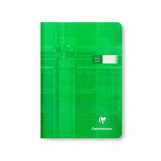 Zeszyt A5 60 kartek, gładki, papier 90g, mix kolorów CLAIREFONTAINE 63550AMXC