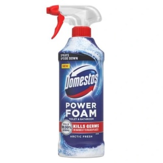 DOMESTOS Spray aktywna piana do czyszczenia łazienki 435ml ARTIC FRESH 95601