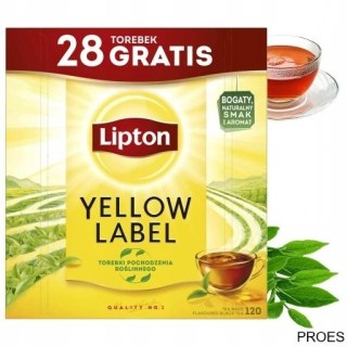 Herbata LIPTON YELLOW LABEL 120 torebek 2g