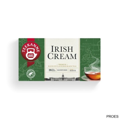 Herbata TEEKANNE Irish Cream 20 kopert czarna