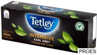 Herbata TETLEY intensive Earl Grey 25t czarna