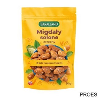 Migdały solone 90g BAKALLAND