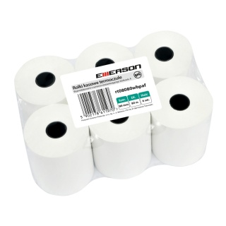 Rolki termiczne 80x50m 6szt EMERSON rt08050wkff zdrowy paragon