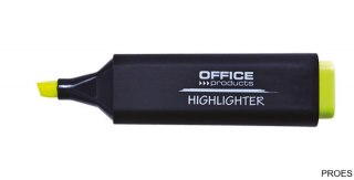 Zakreślacz fluorescencyjny , 1-5mm (linia), żółty, typu OFFICE PRODUCTS 17055211-06