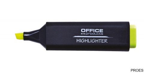 Zakreślacz fluorescencyjny , 1-5mm (linia), żółty, typu OFFICE PRODUCTS 17055211-06
