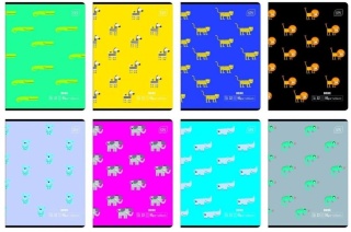 Zeszyt A5 32k. 3 linie BEBE KIDS 90g 6252 INTERDRUK
