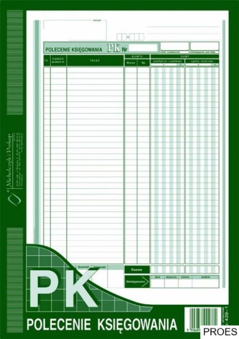 439-1 PK Polec.księg.A4 offset MICHALCZYK I PROKOP 439-1 PK Polec.księg.A4 offset MICHALCZYK I PROKOP