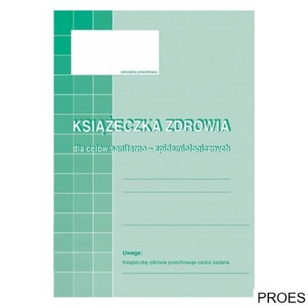 530-5 Książeczka zdrowia, A616 stron, MICHALCZYK&PROKOP